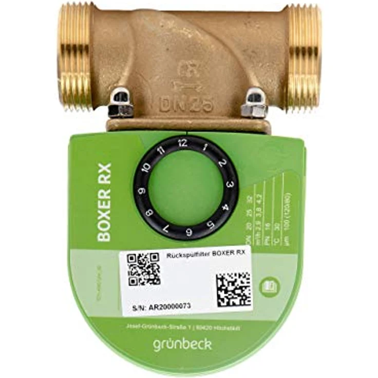 Grünbeck Rückspülfilter BOXER RX DN 20 (3/4') für effektive Wasserfiltration – Bild 6