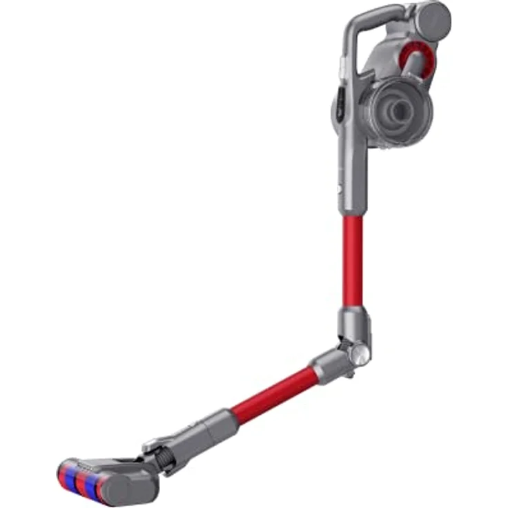 Jimmy H9 Flex Flexibler kabelloser Elektrobesen, Bürste mit eingebauten LEDs und Schmutzsensoren, herausnehmbarer Akku 80 Minuten, 600W, 200AW – Bild 3