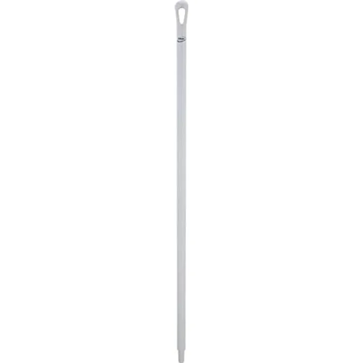 VIKAN Ultra Hygienischer Glasfaserstiel 1300 mm ¥32 mm, Weiß (29605)