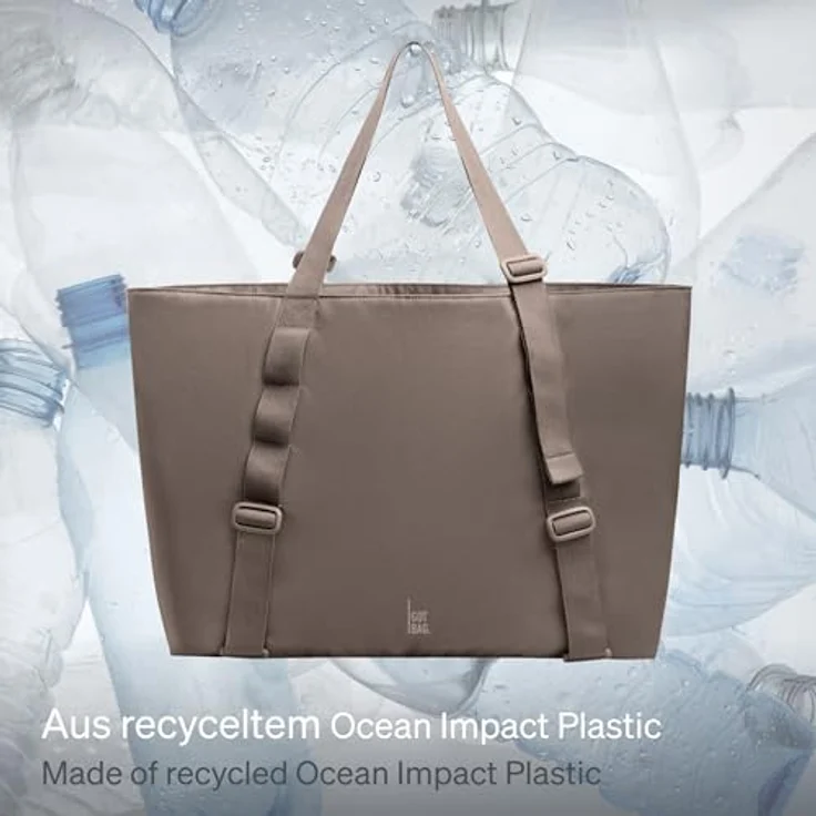 Got Bag Shopper Tote Bag Large, Monochrome Oyster, 65 cm breit, 40 cm hoch, 20 cm tief – Bild 2