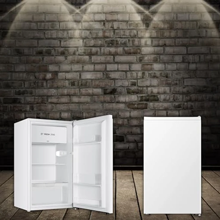 PKM KS93E Vollraumkühlschrank, 92 Liter, Weiß, 2 Liter Flaschenfach, Leise mit 36 dB – Bild 9