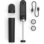 Subminimal NanoFoamer Lithium Hand Milchschäumer | Mikro geschäumte Milch für Premium Barista-Style Kaffeegetränke | Wiederaufladbarer Milchaufschäumer für Cappuccino,Latte,Heiße Schokoladen und mehr