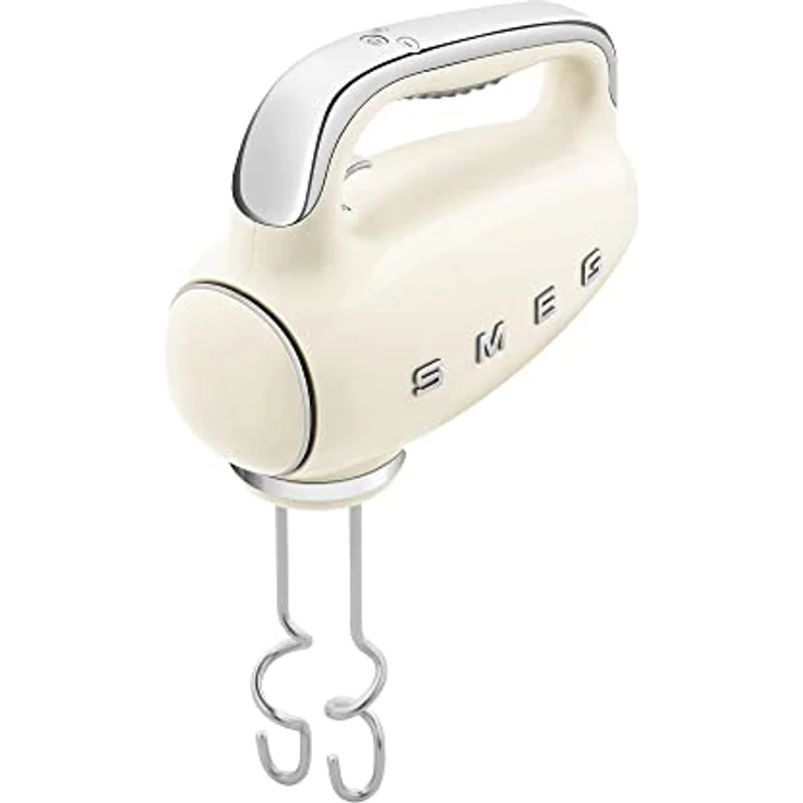 Smeg HMF01CREU Handmixer im 50er Jahre, 250W, 9 Geschwindigkeiten, Kunststoff, cream – Bild 3