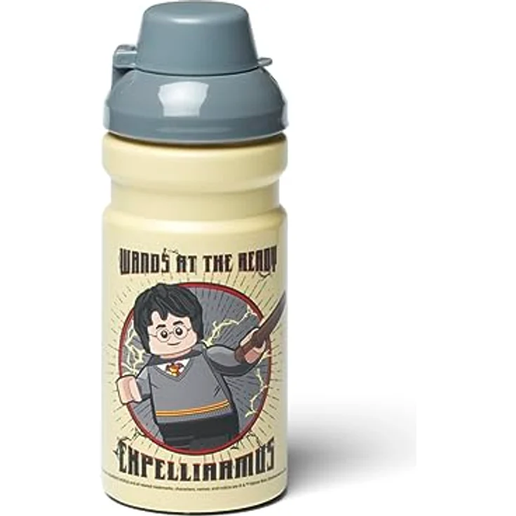 Room Copenhagen Lego Harry Potter Lunch-Set Hogwarts, Lunchbox und 390-ml-Flasche, langlebig und spülmaschinenfest, ideal für Kinder und Erwachsene – Bild 5