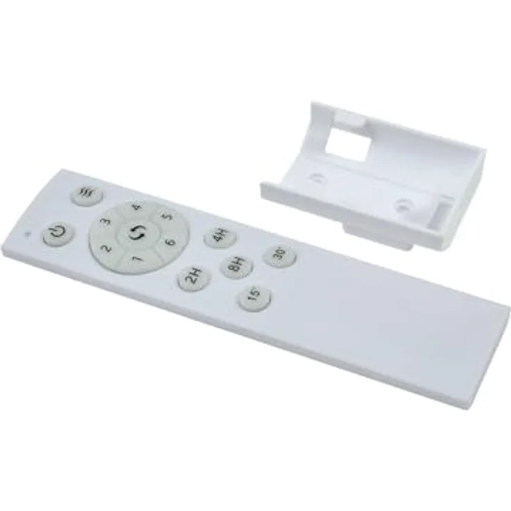 LUCANDE Deckenventilator Vindur, weiß, Holz, DC-Motor, geräuscharm, mit Fernbedienung – Bild 8
