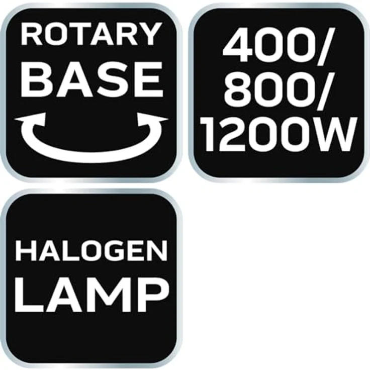 NEO TOOLS Infrarot Standheizstrahler, Heizer Halogen Heizung 3 Heizstufen, leiser Betrieb, energieeffizient - für Büro, Wohnzimmer, Schlafzimmer (90-114) – Bild 2