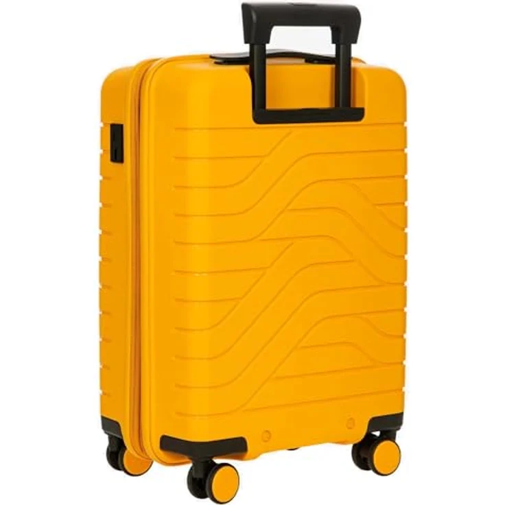 Brics by Ulisse - 4-Rollen-Kabinentrolley mit Vortasche 55 cm erw. USB Mango – Bild 4