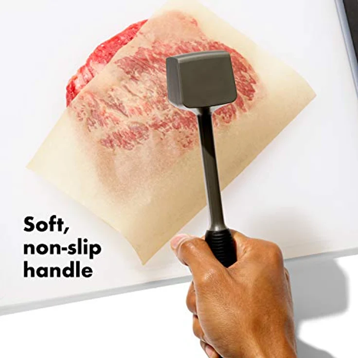OXO Good Grips Fleischklopfer mit Edelstahlkern, spülmaschinenfest – Bild 5