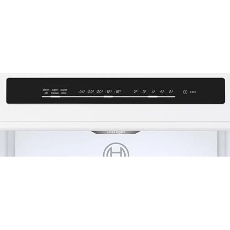 Bosch KGN362LBF Serie 4 Kühl-Gefrier-Kombination Edelstahl-Optik NoFrost VitaFresh XXL Flaschenablage – Bild 3