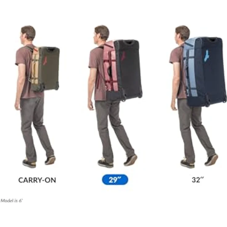 Eagle Creek Cargo Hauler XT Wheeled Duffel, 90 L, blau, mit einziehbarem Griff und Rucksackgurten – Bild 7