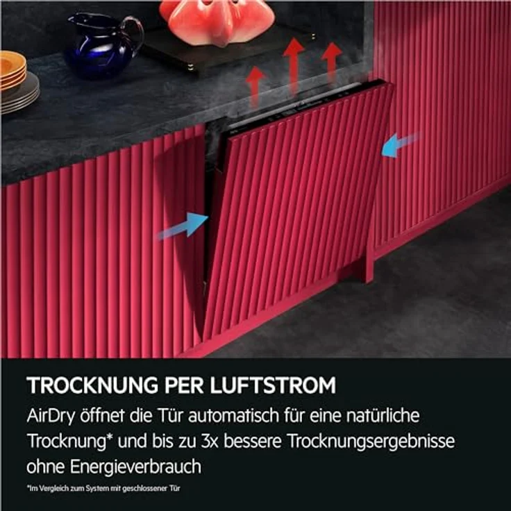AEG GI620C2SC 6000 Geschirrspüler, vollintegrierbar, 44 dB (A), C, mit SatelliteClean® Sprüharm und AirDry Trockentechnologie – Bild 9