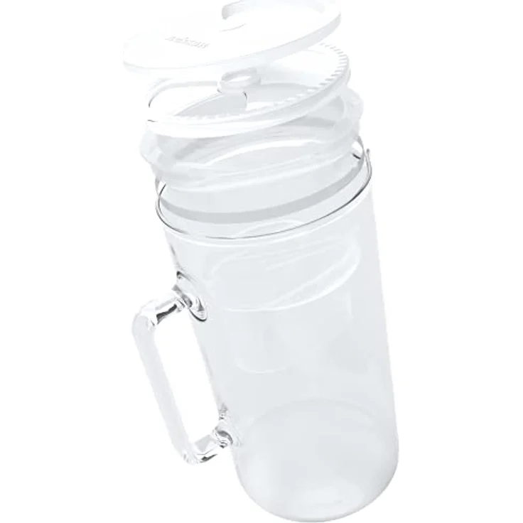Wessper Aquamax Crystalline Filterkanne weiß + 1 Kartusche, Wasserfilter, Weiss – Bild 5