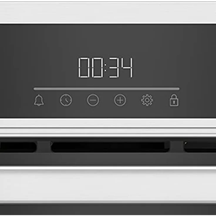 Beko BBIE12300XFP Einbau-Backofen mit 8 Heizarten, 72 l Garraum-Volumen, Multifunktionsdisplay mit Sensortasten, Pyrolytische Selbstreinigung, AeroPerfekt, SteamShine-Reinigung, Schwarz/Edelstahl – Bild 3