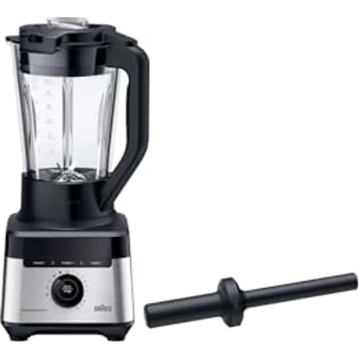 Braun JB 7550 BK PowerBlend 7 Standmixer - Küchenmixer, 1400 W, Schwarz