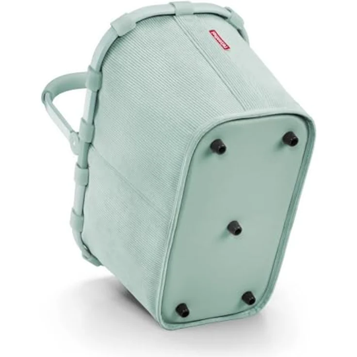 Reisenthel carrybag frame cord Shopper, Einkaufstasche aus wasserabweisendem Polyester, Petrol, zusammenklappbar, 48 x 28 x 29 cm – Bild 3