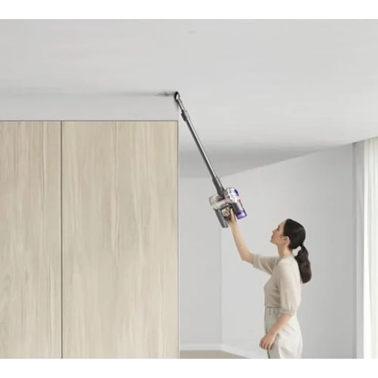 DYSON V8 (2023) Akku-Staubsauger mit HEPA-Filter, Turbo-Modus und Wandhalterung für Allergiker und verschiedene Bodenarten – Bild 5