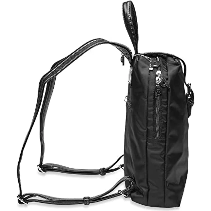 Picard Sonja City Rucksack, 29 cm, schwarz, 100% Nylon, kompakt und stylisch – Bild 5