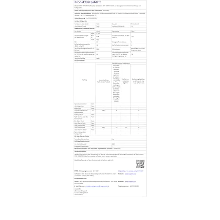 Respekta KG144-52, Kühlschrank Kühl-Gefrierkombi freistehend, 144 cm, Schwarz, 157 L Nutzinhalt, 4-Sterne-Gefrierfach, Schnellkühl- und Schnellgefrierfunktion – Bild 8