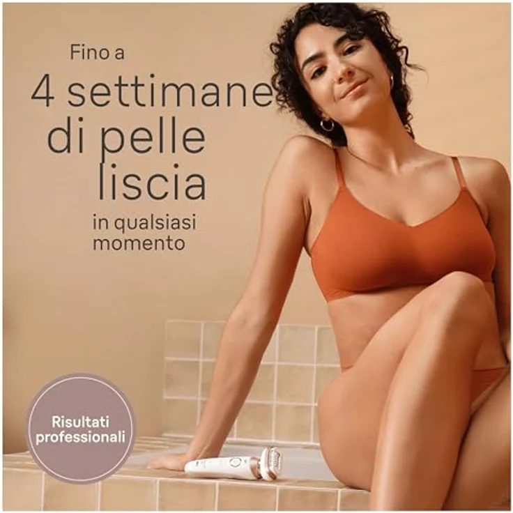 Braun Silk-épil 9 Flex 9-030 3D, Weiß/Rosa Titan – Bild 2