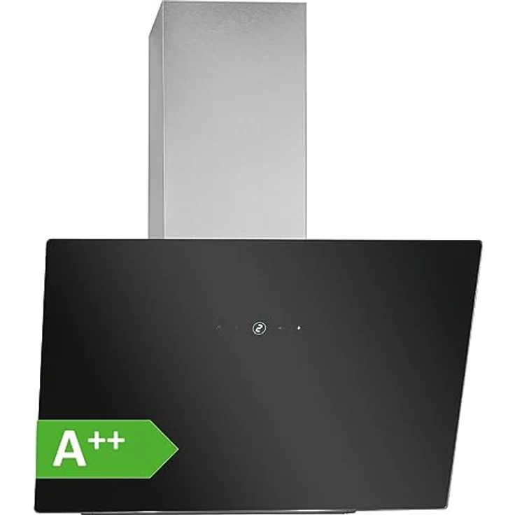 Bomann DU7606.1 G Kopffreihaube, Wandmontage, Anzahl Gebläsestufen 3, Breite 60 cm, edelstahl, schwarz – Bild 2