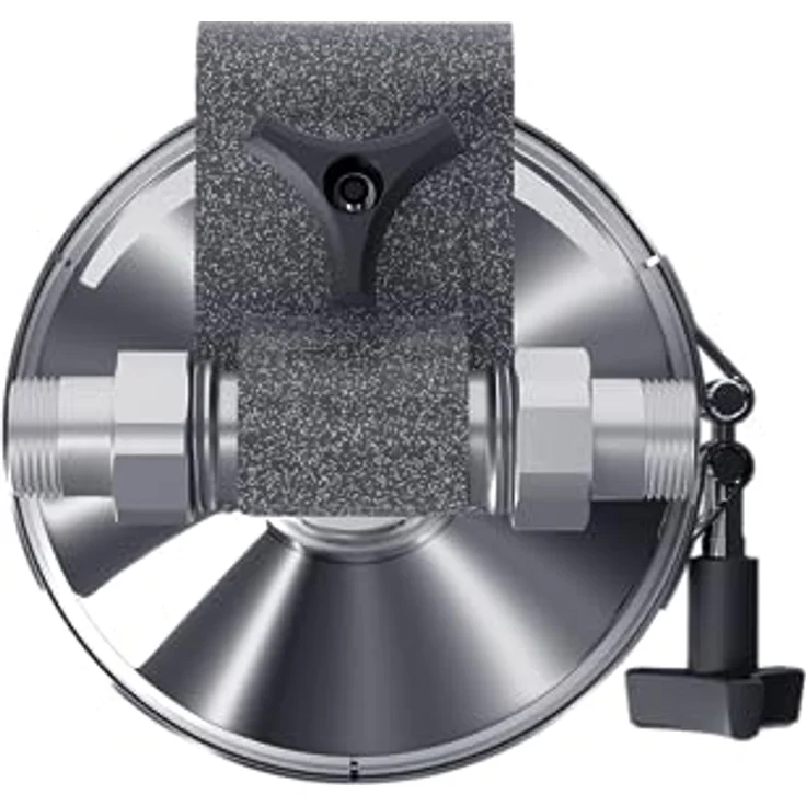 Aquaphor Viking 300, Edelstahl-Filtergehäuse für heißes und kaltes Wasser aus 100% V4A, 3/4"AG, Druckbeständig bis 0,63 MPa, für industrielle und private Anwendungen – Bild 5