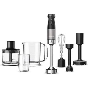 Bild für KENWOOD Triblade XL Pro HBM80.327BK Stabmixer Schwarz/Anthrazit (1200 Watt, 500 ml Zerkleinerer, 600 Mix- und Messbecher)
