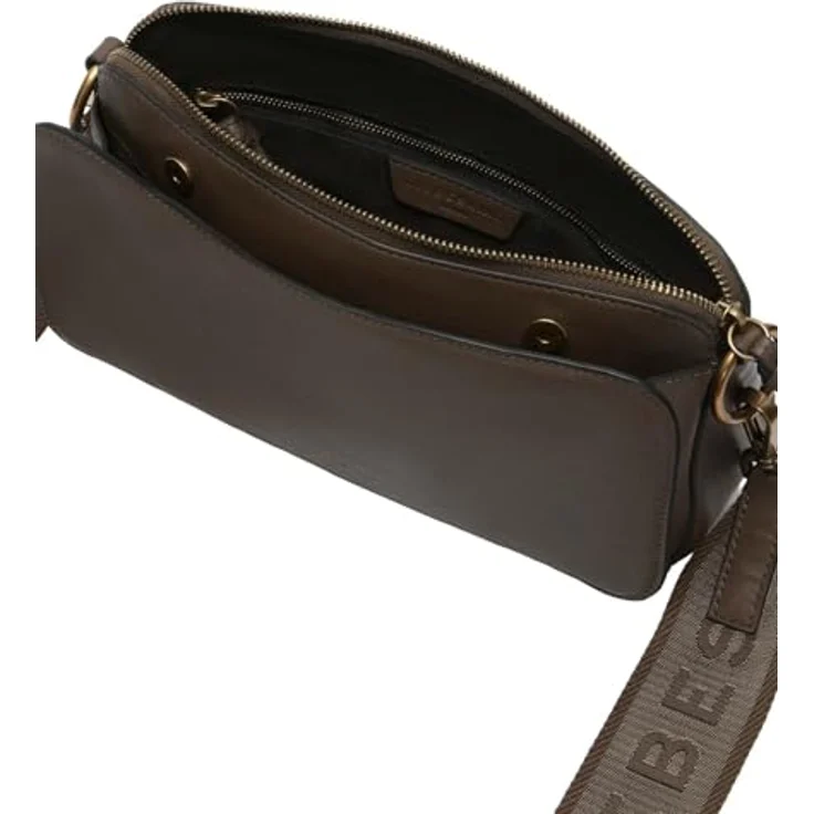 Liebeskind Clarice Umhängetasche M, 100% Leder, 27 cm, braun – Bild 3