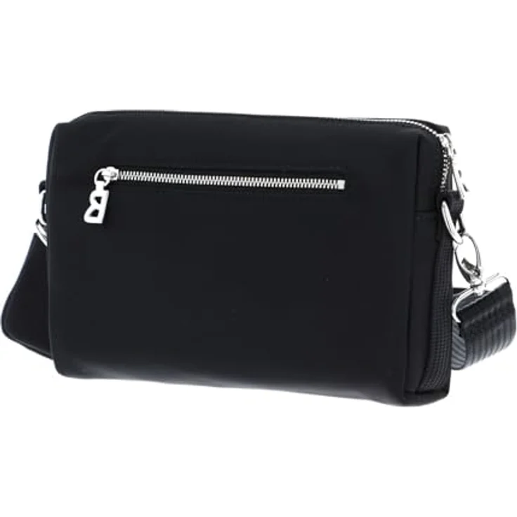 Bogner Verbier Play Pukie Umhängetasche, 22 cm, schwarz, 100% Nylon – Bild 4
