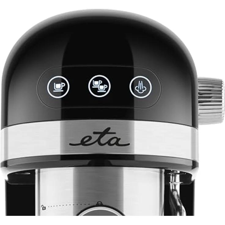 ETA Espressomaschine Coffito I 1465 W I 20 Bar | Siebträger | Kaffeemaschine mit Milchaufschäumer | 1,4 Liter Wassertank | Schlankes Design – Bild 5