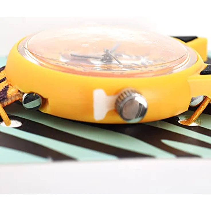 DJECO Quarzuhr Elegante Quarzuhr mit schönem Motiven zum Uhr-Lesen-Lernen – Bild 4