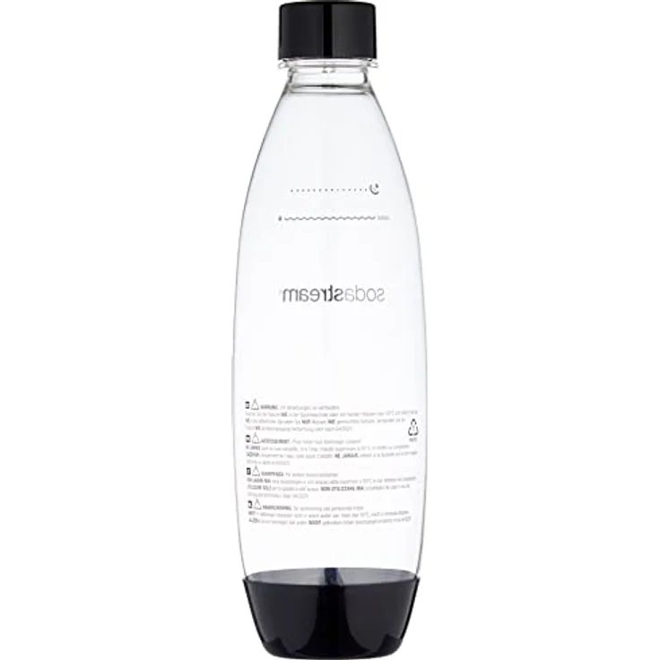 sodastream 3 Flaschen für Wassersprudler Wasser, 1 Liter, Typ Fuse, kompatibel mit Modellen Trinkwassersprudler Source, Play, Power, Spirit – Bild 4