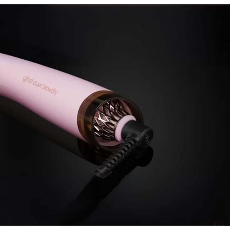 ghd duet blowdry Limited Edition Hair Dryer Brush, 2-in-1 Warmluftbürste in Pink-Sorbet mit Hitzeschutz-Etui und Reinigungsbürste – Bild 6
