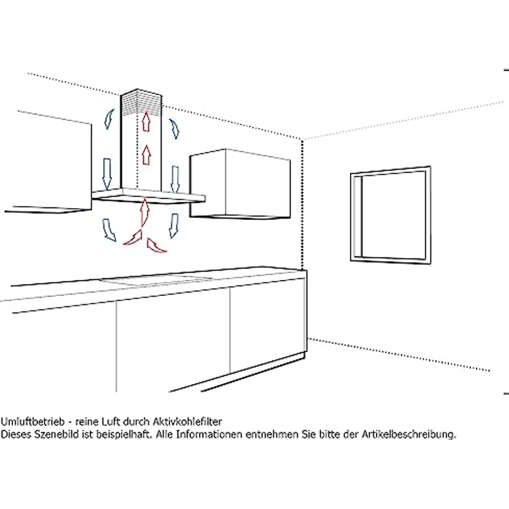 Bosch DFT63AC50 Dunstabzugshaube, D, Abluft und Umluft, Einbaugerät, Breite 59.8 cm, 3 Gebläsestufen – Bild 8