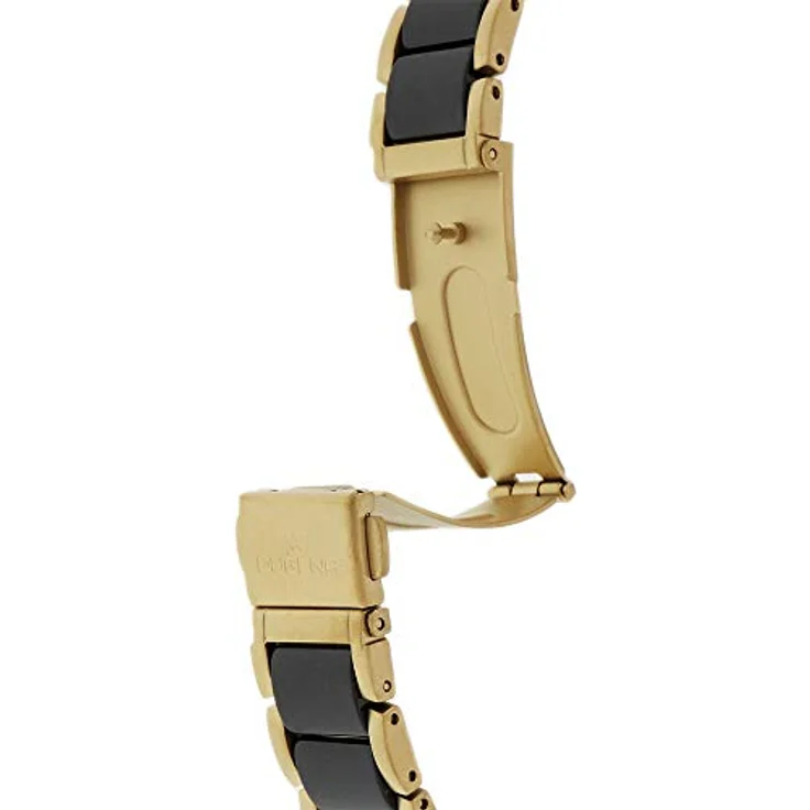 Dugena Damen Uhr Edelstahl-Ceramic Solar 4461008 Datum bicolor – Bild 5