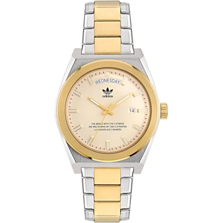 adidas Originals Quarzuhr CODE FIVE, analoge Armbanduhr mit Tag-Datum-Anzeige, elegante Silhouette – Bild 1