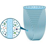 SAWYER Micro Squeeze SP2129 Wasserfilter, ultraleicht und kompakt, mit 99,99999% Bakterienfilterung, 57g