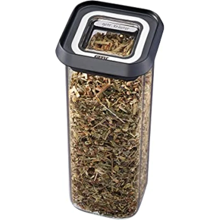 GEFU Vorratsdose PANTRY, mini, 400 ml - luftdichter Deckel, stapelbar, edles Design – Bild 2