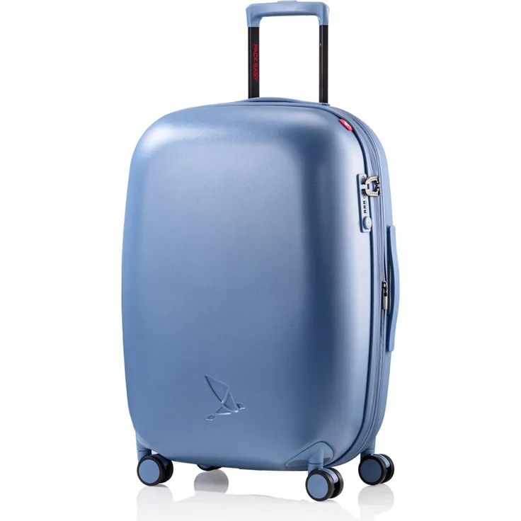 Pack Easy Gen-T Trolley-Koffer M, marine Blau (70 l, 8 Rollen, TSA-Zahlenschloss)