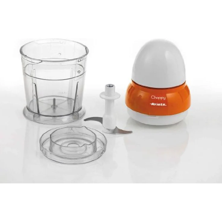 Ariete 1836 Choppy Zerkleiner, Küchenhelfer, 160 W, Kunststoff, Orange, Weiß – Bild 4