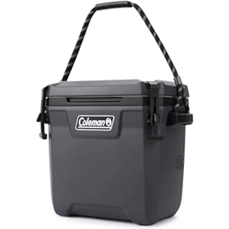 Coleman Convoy 28 QT, Kühlbox (29 l) mit antimikrobieller Innenbeschichtung, grau, bis zu 72 Stunden Kühlwirkung, integrierter Flaschenöffner – Bild 14