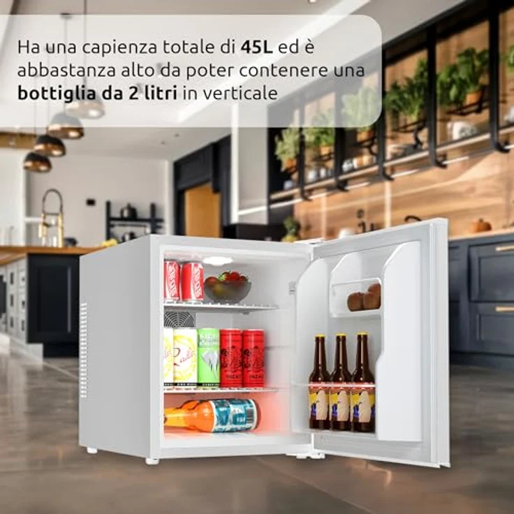 Melchioni Polar 47 Bianco, Freistehender Kühlschrank 45 l E, thermoelektrisch, Weiß, kompakt – Bild 4