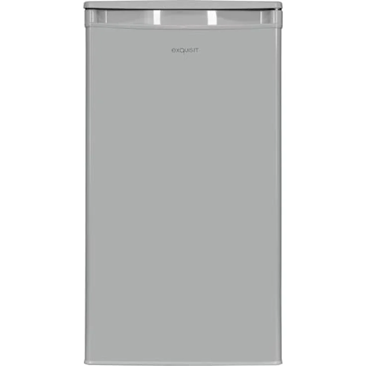 Exquisit KS85-V-091E, platzsparende Kühl-Gefrierkombination in elegantem Grau mit effizienter Energieklasse – Bild 1