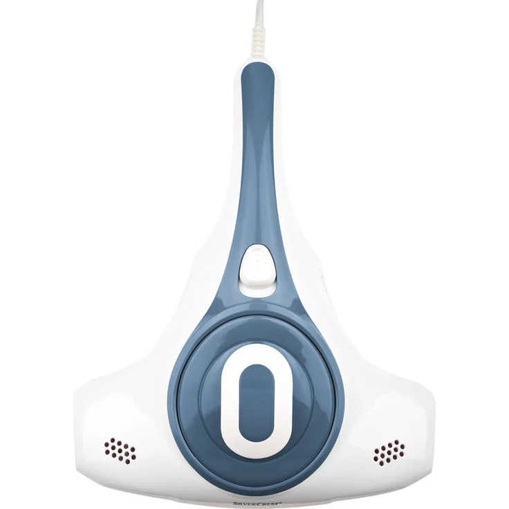SilverCrest Milbensauger Matrazenreiniger UV inkl. Saug-/Klopfmodus SMS 300 B2, effektiv gegen Milben und Keime, mit UV-Licht sterilisiert, 300 W, blau