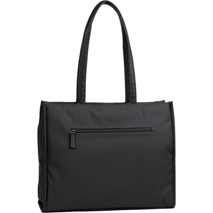 Tom Tailor Patti Shopper Tasche, 37 cm, schwarz, aus 100% Polyurethan, 13.5 cm x 29.5 cm – Bild 2