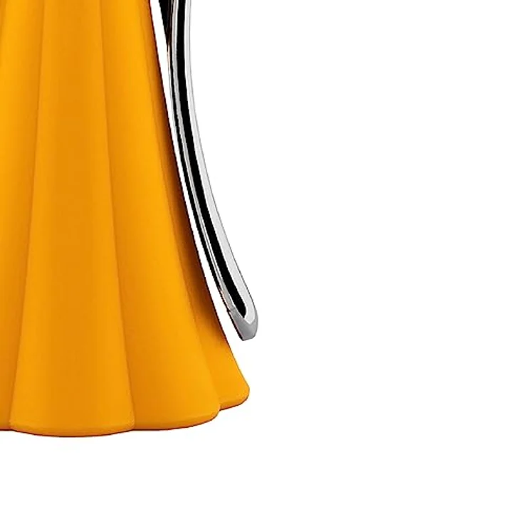 Alessi AM01 DY Korkenzieher aus thermoplastischem Harz, gelb und verchromtem Zamak, mit elegantem Design von Alessandro Mendini – Bild 5