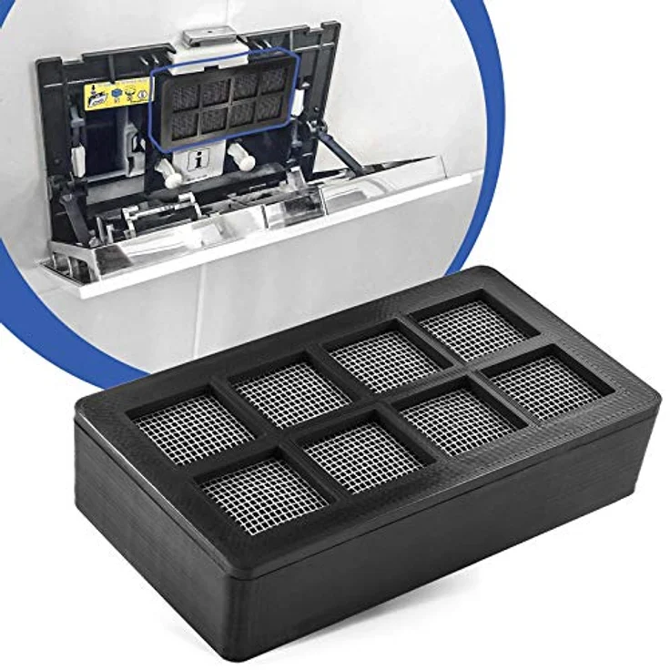 adapter universe Aktivkohlefilter für Geberit Sigma 40 Typ 1 Nr. 242.555.00.1 DuoFresh, schwarz, kompatibel mit Geruchsabsaugung – Bild 1