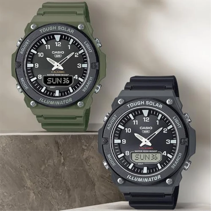 Casio AQ-S820W-3BVEF-AMFBM-EU, Digitaluhr der Kollektion 05, grün – Bild 3