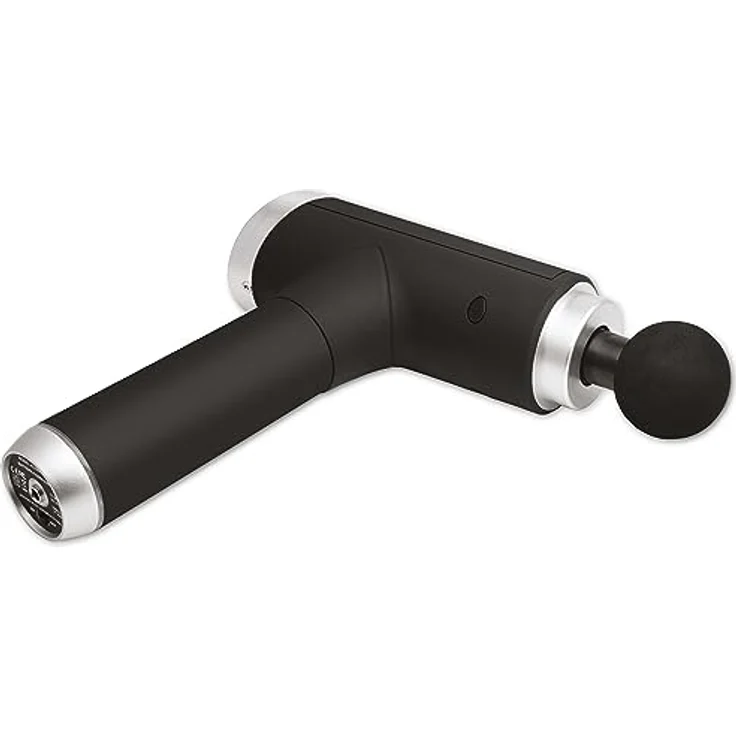 Lifenaxx Muskel-Massagegerät kompakt LX-013 - Massagepistole, Tiefen Massage, Vibrationsmassagepistole, Verschiedene Geschwindigkeiten, 5 Massageköpfe, Fitnessstudio, 776g / 24 x 18 x 6 cm – Bild 2
