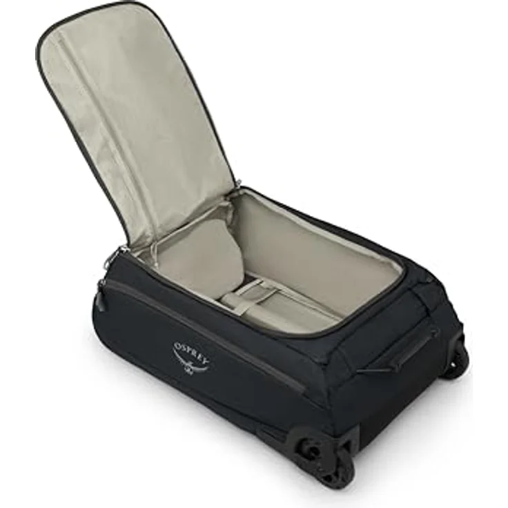 Osprey Daylite CO Whld Duffle 40, 2 Rollen Reisetasche, 58 cm, 40 l, Schwarz, Handgepäck mit Rucksackfunktion und zahlreichen Fächern – Bild 7
