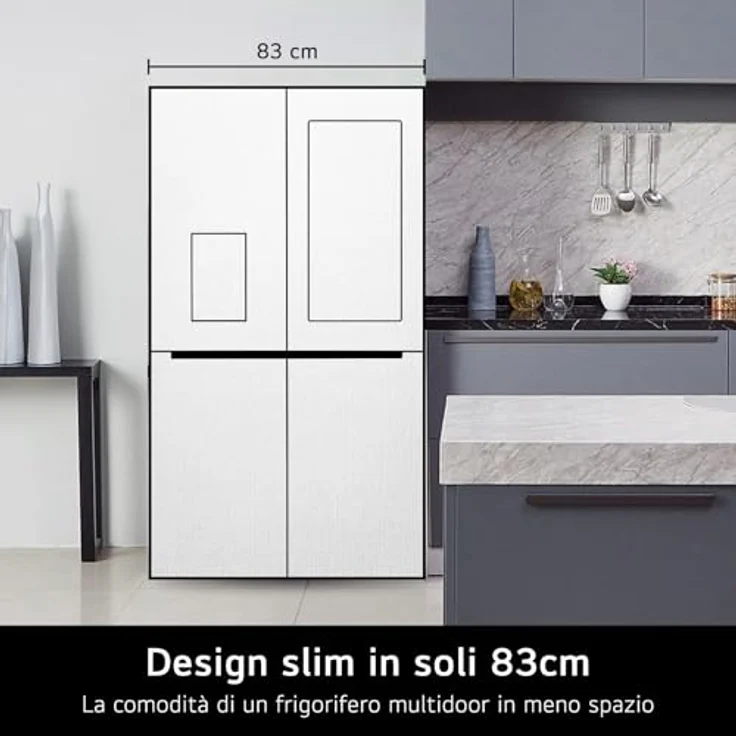 LG Kühlschrank GMG860EPBE.AEPQEUR, energieeffizienter Kühl- und Gefrierschrank, schwarz – Bild 3